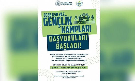 Elazığlı gençleri ücretsiz kamp fırsatı bekliyor
