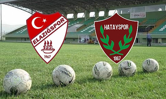 Elazığspor- Hatayspor maçı canlı anlatım