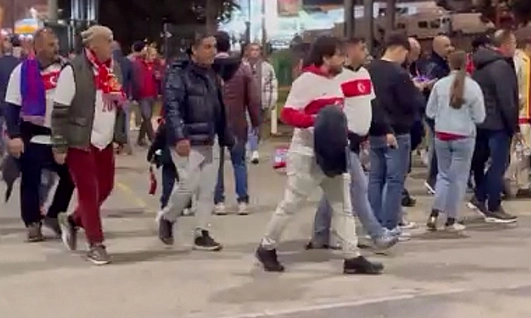 İspanya'da millilere büyük destek!