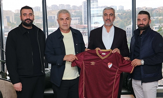 Memur-Sen Elazığ Şube Başkanı Bahşi'den Başkan Toprak'a ziyaret