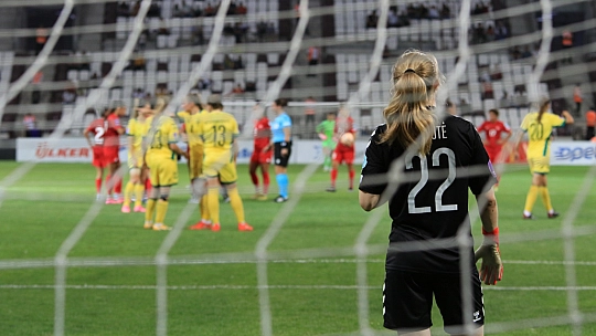 Elazığ'da, Millilerimiz rahat kazandı
