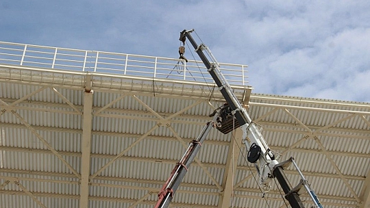 Yeni Elazığ Stadyumu yükseliyor