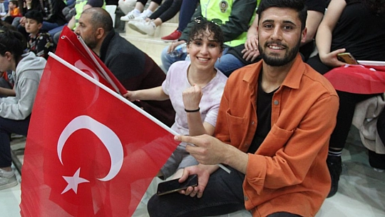 Elazığ'da Milli maç coşkusu