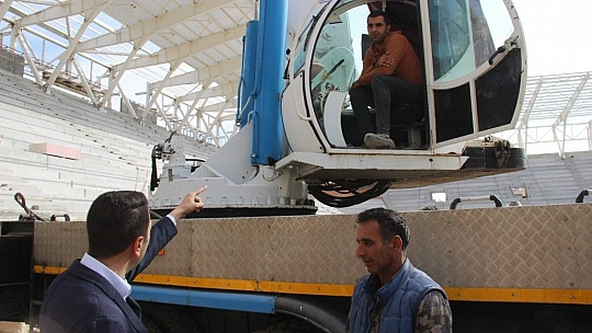 Yeni Elazığ Stadyumu yükseliyor