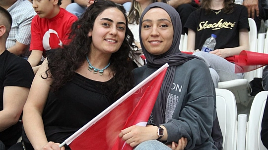 Elazığ'da Milli maç coşkusu