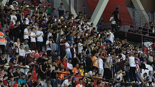 Elazığ'da, Millilerimiz rahat kazandı