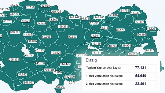 Son 24 saatte korona virüsten 65 kişi hayatını kaybetti