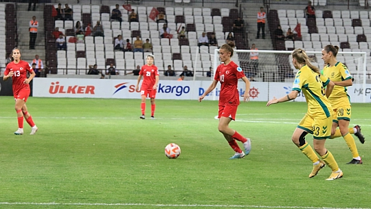 Elazığ'da, Millilerimiz rahat kazandı