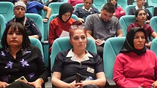 AFAD'dan Fırat Üniversitesi Hastanesi Çalışanlarına KBRN Eğitimi Verildi