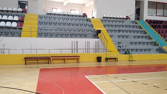 15 Temmuz Şehitleri Spor Salonu'nda bakım onarım çalışmaları