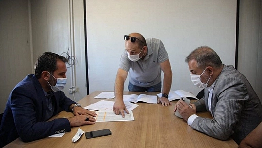 Yemişlik deprem konutları proje alanlarında inceleme