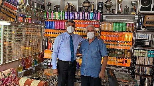 Milletvekili Erol'dan 45 Yıllık Berbere Ziyaret