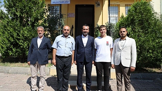 Başkan Şerifoğulları'ndan Fevzi Çakmak Mahallesi'ne ziyaret