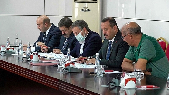 Tarımsal Kooperatifler ve OSB'ler Değerlendirme Toplantısı Gerçekleşti