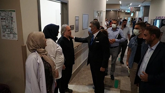 Milletvekili Erol, Şehit Babası Zeki Sekin'i Ziyaret Etti
