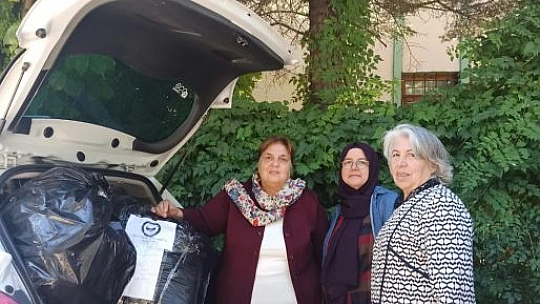 Türk Kadınlar Konseyi Derneğin'den  Adıyaman İlköğretim Eğitim Kurumuna Yardım