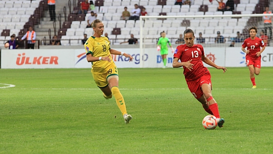 Elazığ'da, Millilerimiz rahat kazandı