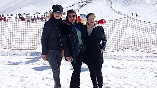 Hazarbaba Kayak Merkezinde Ziyaretçi Yoğunluğu