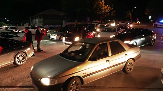Memur Sen Elazığ Temsilciliği İsrail'i Protesto Etti