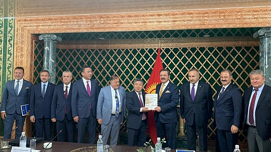 Tobb Heyeti Kırgızistan'da Üst Düzey Görüşmelerde Bulundu