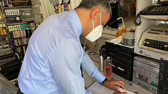 Milletvekili Erol'dan 45 Yıllık Berbere Ziyaret