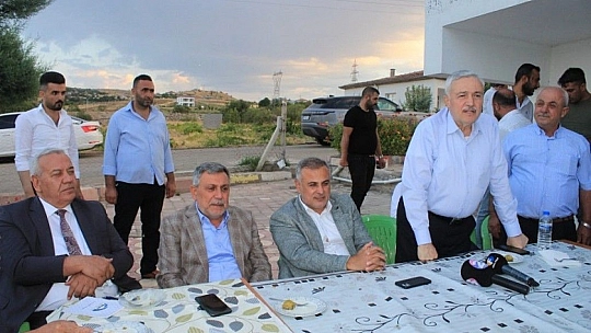 Milletvekili Demirbağ Palu'da Muhtarlar İle Bir Araya Geldi