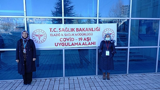 Elazığ İl Sağlık Müdürlüğü Resmi Kurumlarda Aşı Standı Açtı