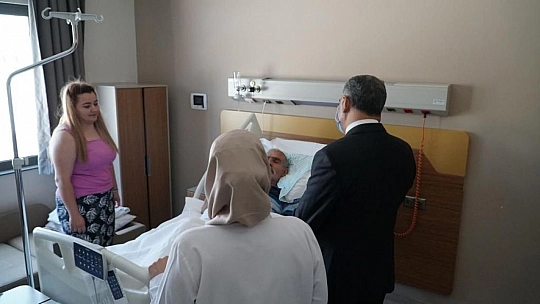 Milletvekili Erol, Şehit Babası Zeki Sekin'i Ziyaret Etti