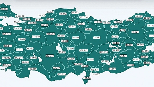 Son 24 saatte korona virüsten 65 kişi hayatını kaybetti