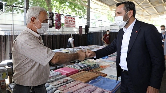 Başkan Şerifoğulları'ndan Fevzi Çakmak Mahallesi'ne ziyaret