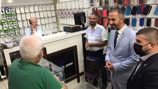Deva Partisi'nden Esnafa ziyaret