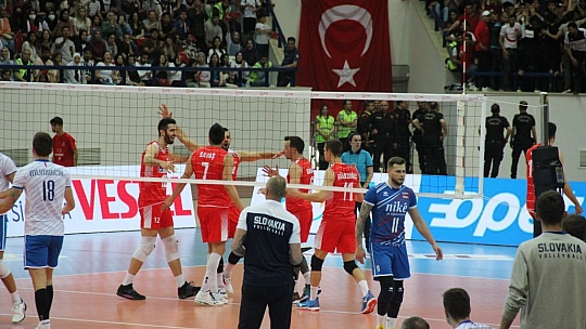CEV Altın Lig: Türkiye: 3 – Slovakya: 0