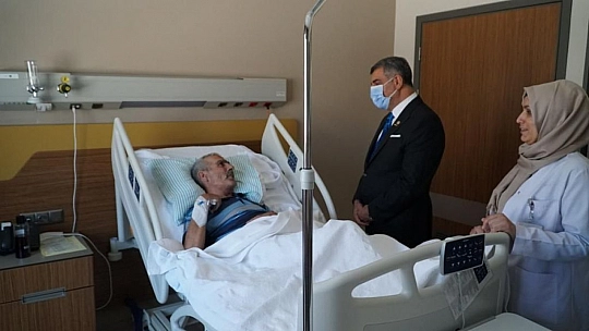Milletvekili Erol, Şehit Babası Zeki Sekin'i Ziyaret Etti