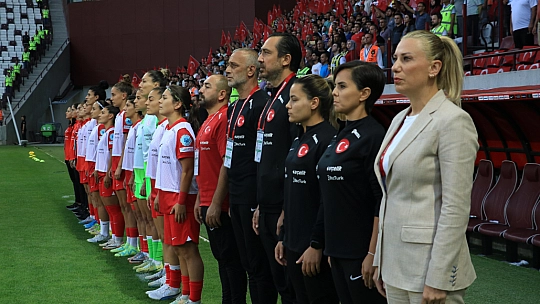 Elazığ'da, Millilerimiz rahat kazandı