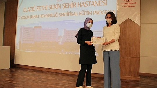 Şehir Hastanesi 3.'Yoğun Bakım Hemşireliği Sertifikalı Eğitim' Programı Tamamlandı