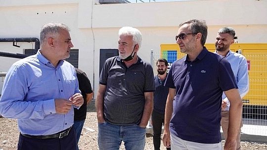 Milletvekili Metin Bulut ve Elazığ TSO Başkanı Asilhan Arslan Çalışmaları Yerinde İnceledi