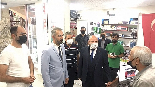 Deva Partisi'nden Esnafa ziyaret