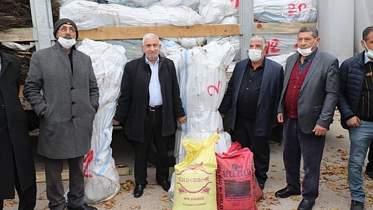 Üreticilere Yüzde 75 Hibeli Ceviz Fidanı Dağıtıldı