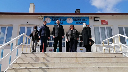 TKKD Elazığ Şubesi, Okullara Desteğini Sürdürüyor 