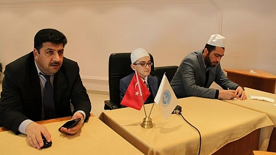 Elazığlı hafız bölge birincisi oldu