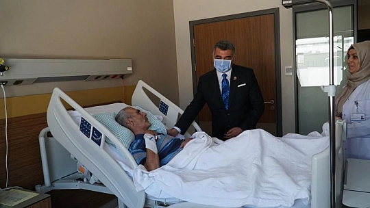 Milletvekili Erol, Şehit Babası Zeki Sekin'i Ziyaret Etti