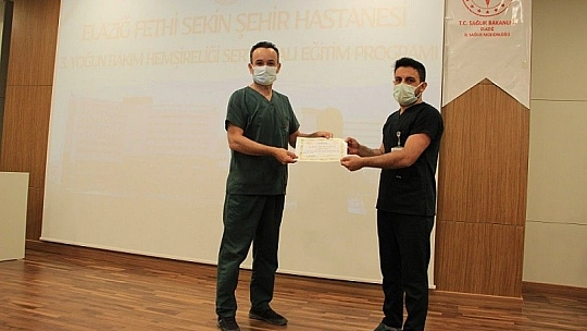 Şehir Hastanesi 3.'Yoğun Bakım Hemşireliği Sertifikalı Eğitim' Programı Tamamlandı