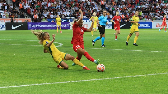 Elazığ'da, Millilerimiz rahat kazandı