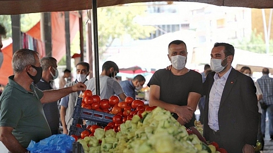 Başkan Şerifoğulları'ndan Fevzi Çakmak Mahallesi'ne ziyaret