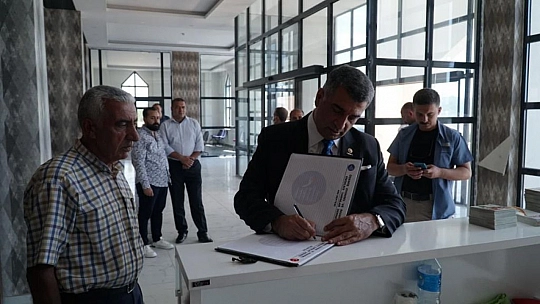 Milletvekili Erol, Şehit Babası Zeki Sekin'i Ziyaret Etti