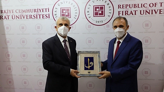 Bakan Yardımcıları ve Rektörlerden Fırat Üniversitesine Ziyaret