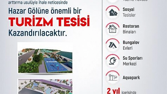Elazığ'a Turizm Tesisi Kazandırılıyor...