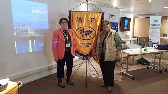 TKKD Elazığ Şubesi, Uluslararası Kadınlar Konseyi Genel Kurulu'nda