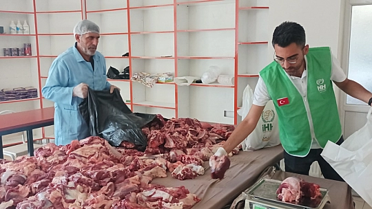 İHH'dan Kurban Yardımları