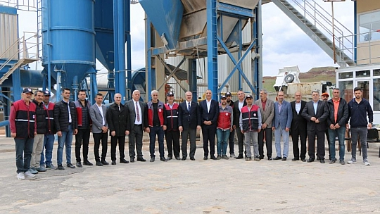 İl Özel İdaresi, Asfaltlama Sezonu Açılışı Yapıldı